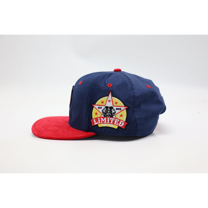 PR Suede Hat with Corduroy Brim