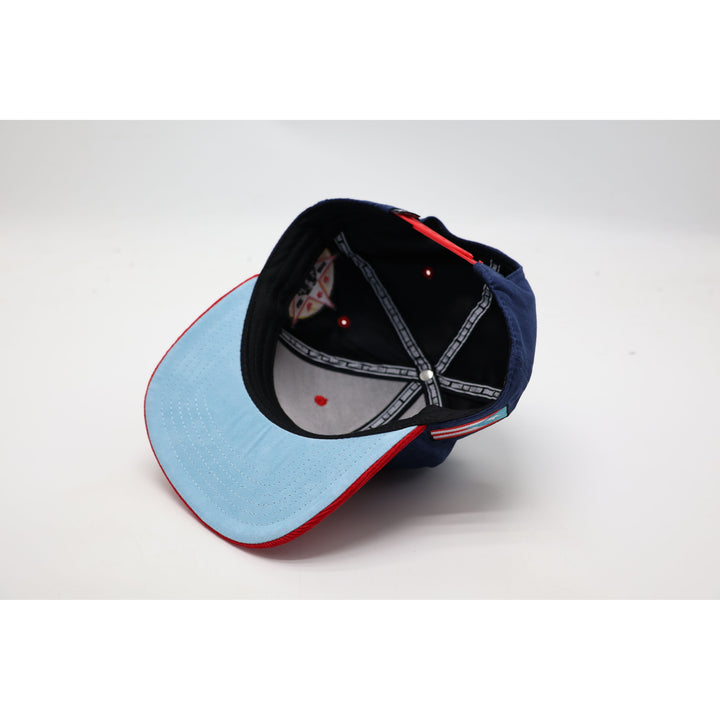 PR Suede Hat with Corduroy Brim