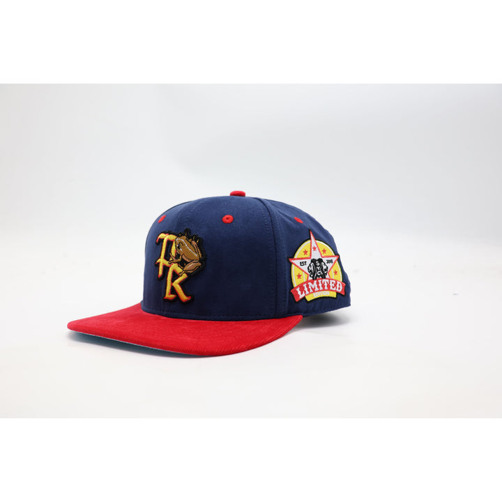 PR Suede Hat with Corduroy Brim