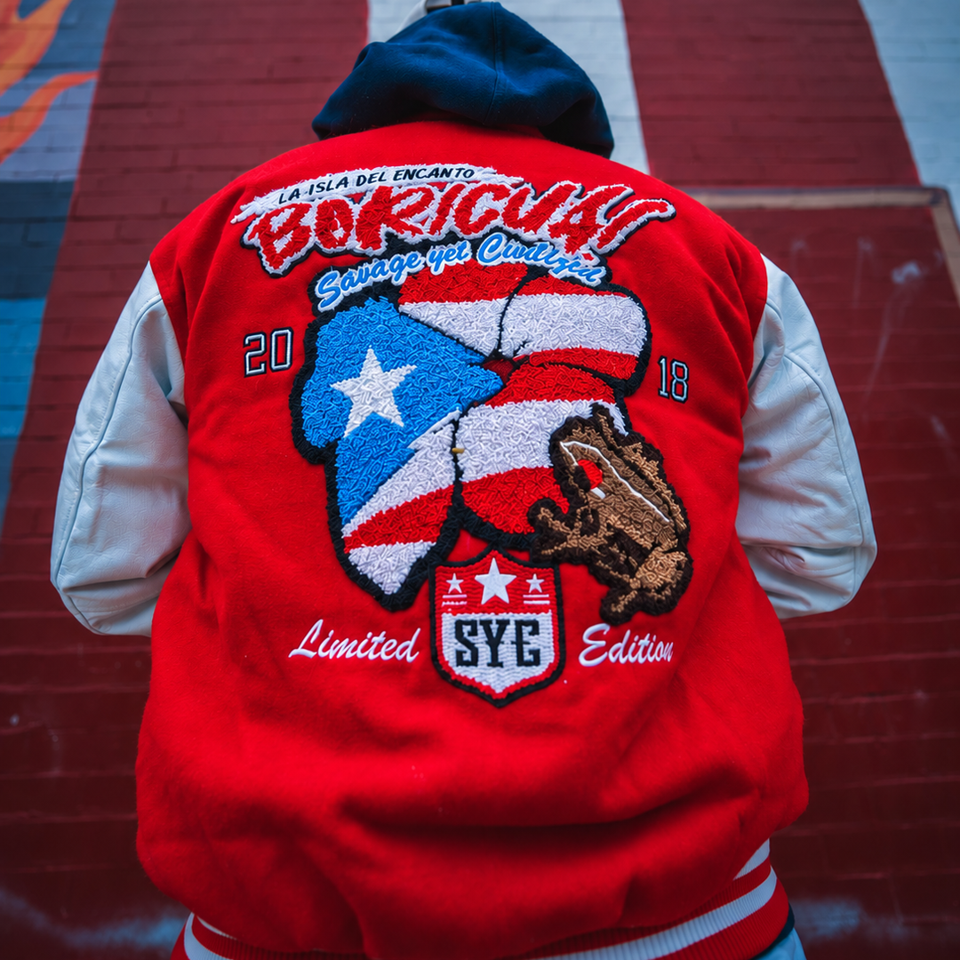 SYC Boricua Limited Edition Varsity Jacket — Pre-Order
