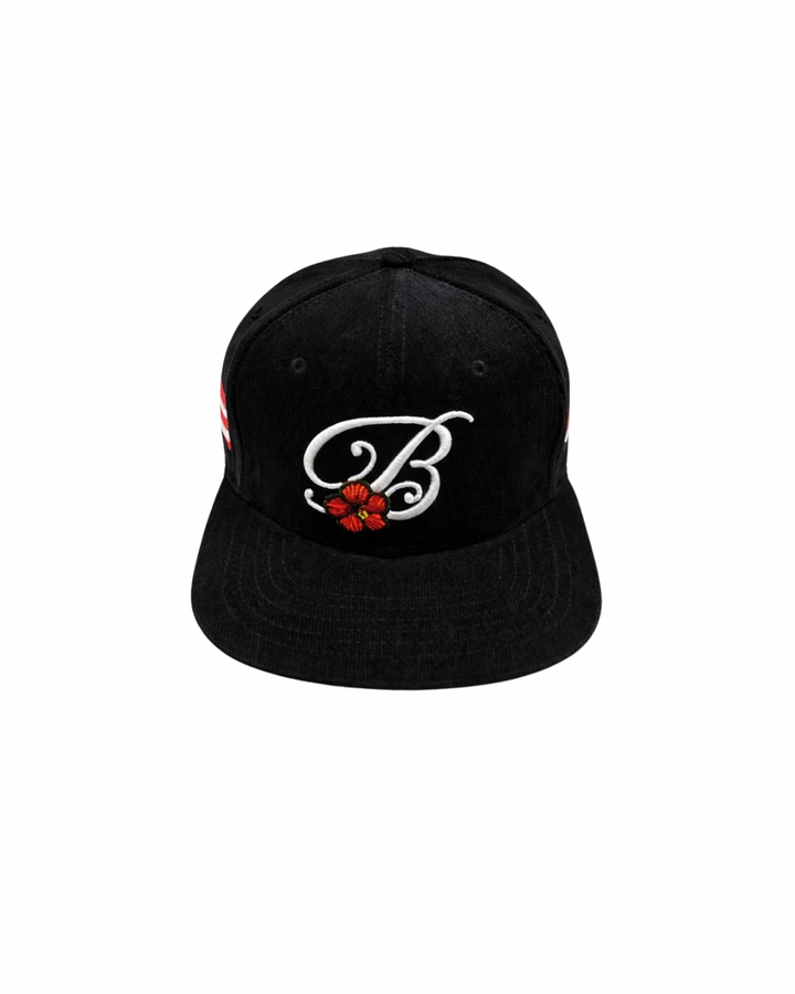 Boricua Corduroy Hat (Black)
