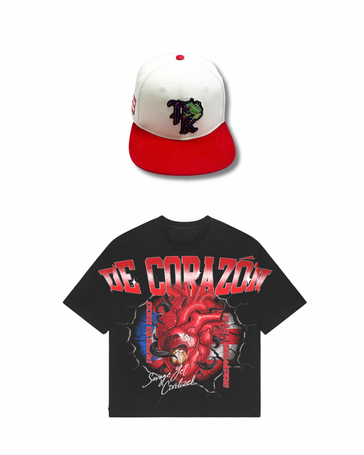 Heart Shirt Bundle w/ Hat