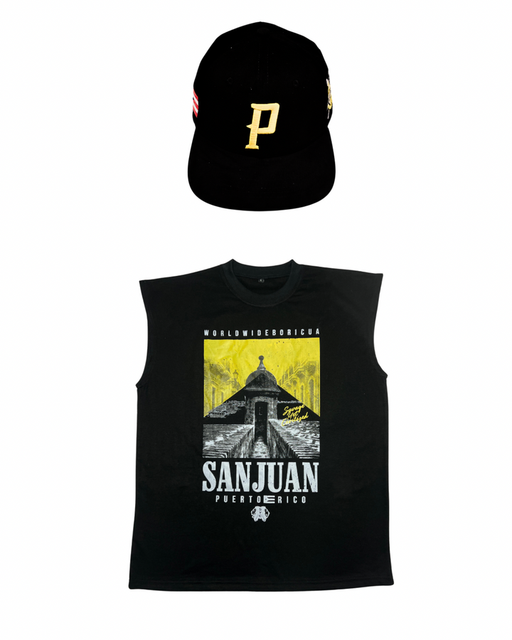 San Juan Cut-Off Shirt w/ Hat