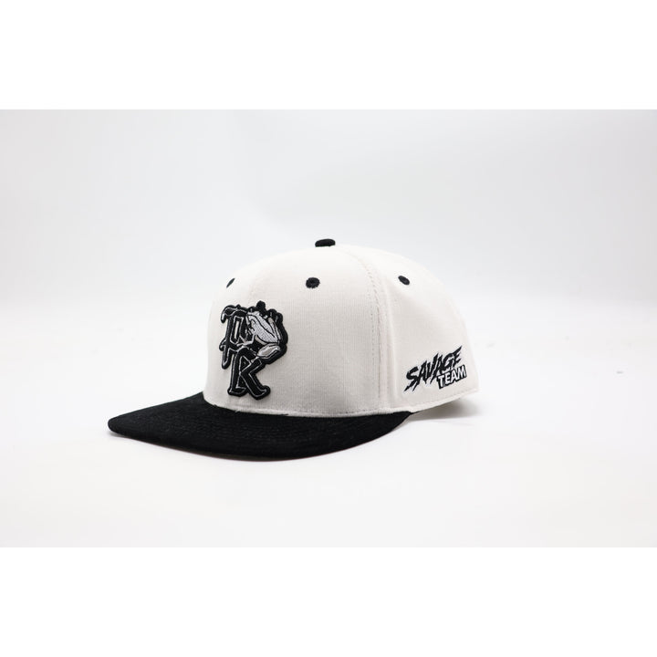 Puerto Rico Corduroy Hat - White &amp; Black