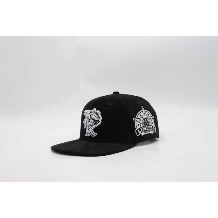 Puerto Rico Corduroy Hat -BLACK & WHITE  (NEW)