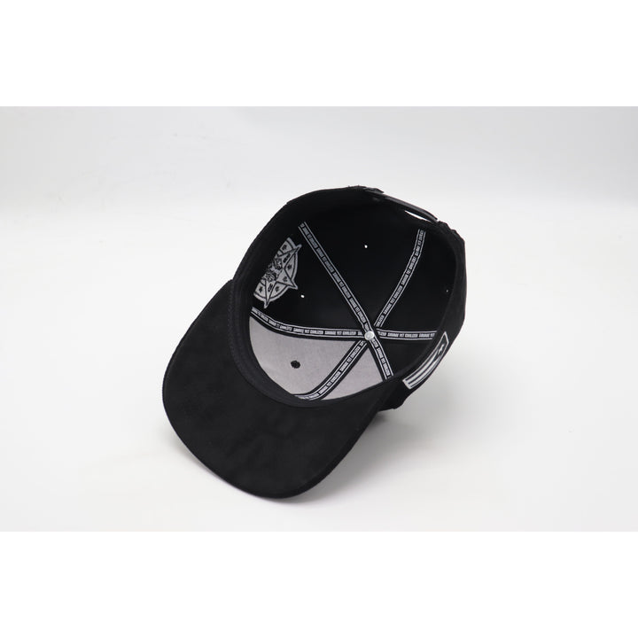 Puerto Rico Corduroy Hat -BLACK & WHITE  (NEW)