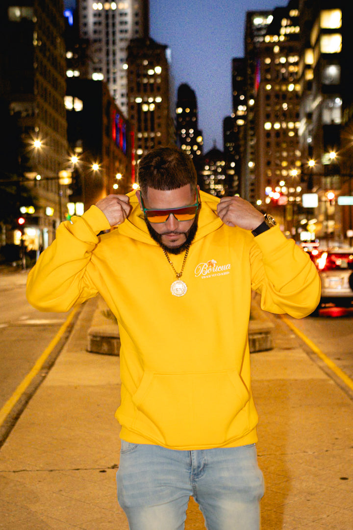 Boricua Bundle – Sky Blue & Mustard Hoodies