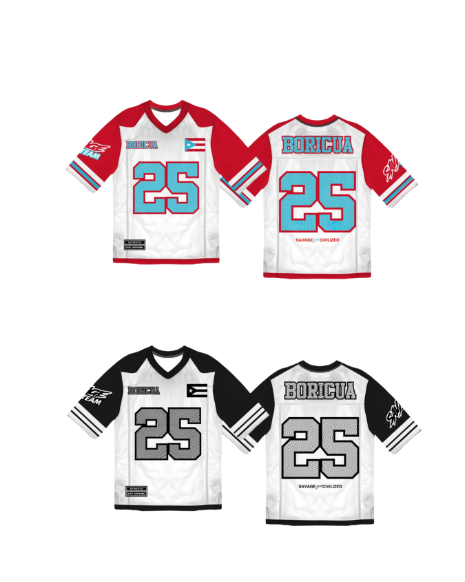 Blackout & Sky blue & Red Bundle Jersey