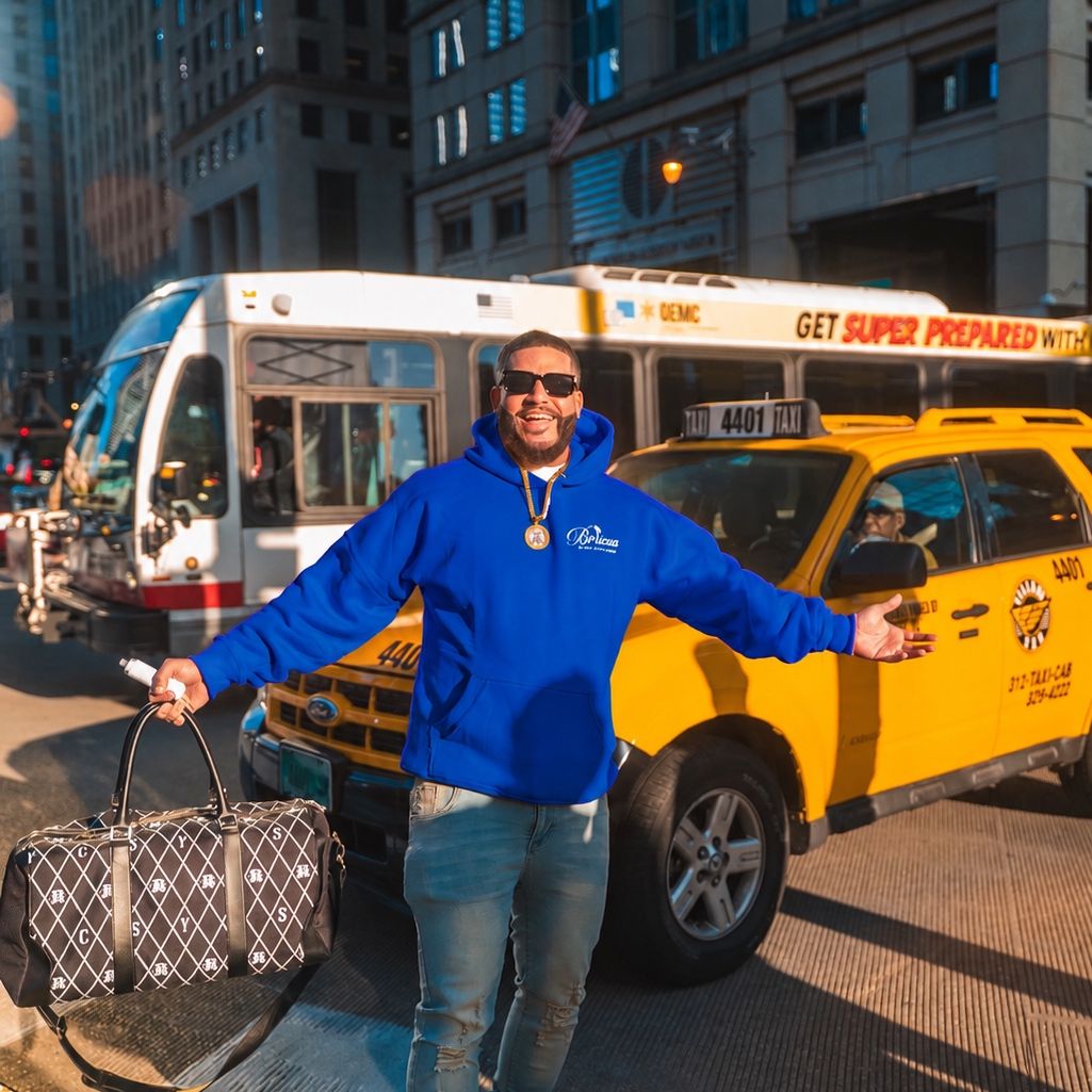 Boricua Edición Limitada royal blue hoodie