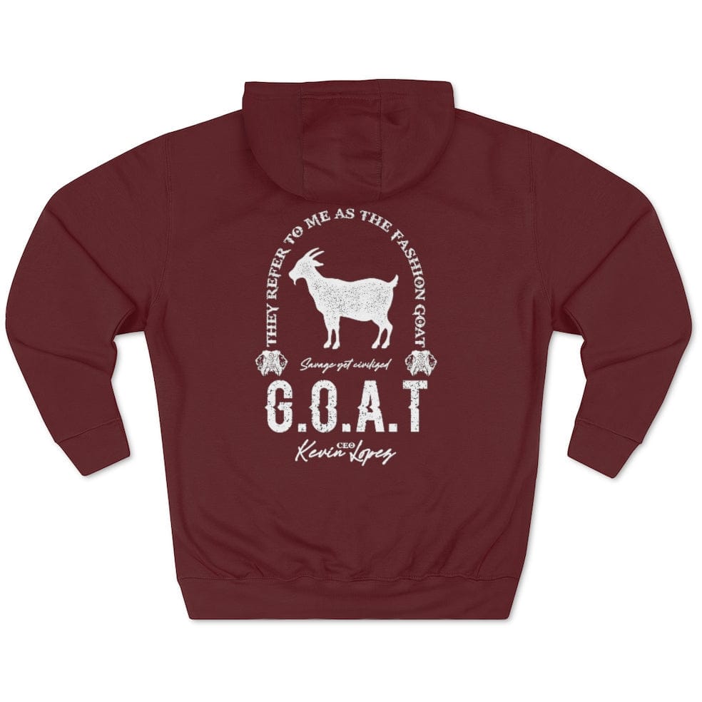 G.O.A.T - Premium Pullover Hoodie Printify