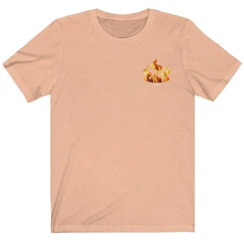 LIFE IS A PURE FLAME- Short Sleeve Tee Printify