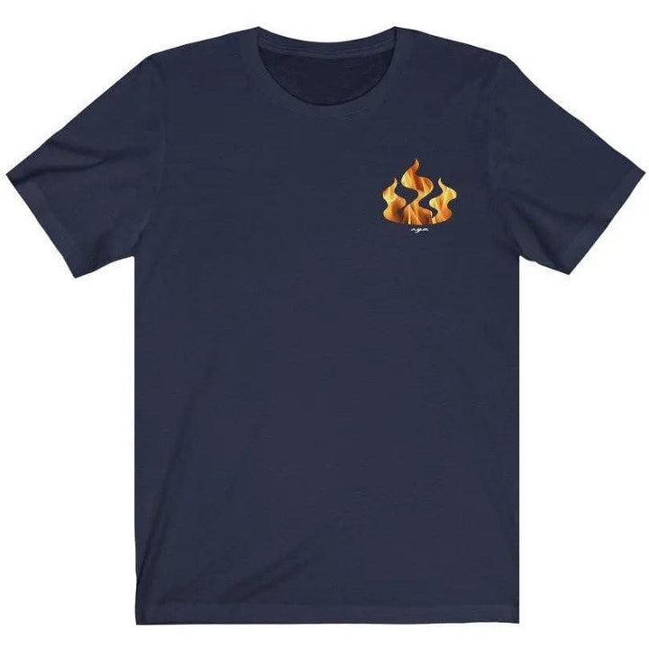 LIFE IS A PURE FLAME- Short Sleeve Tee Printify