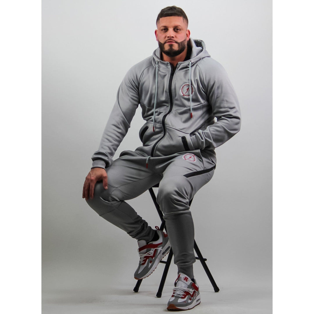 Luxury TEC Jogger Suit  (Gray) Savage Yet Civilized Apparel