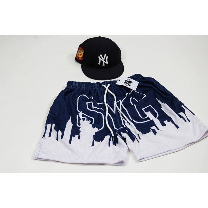Mesh Gym Shorts "NEW YORK'S" Savage Yet Civilized Apparel