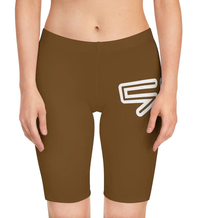SYC- Women's Bike Shorts ( BROWN) Printify