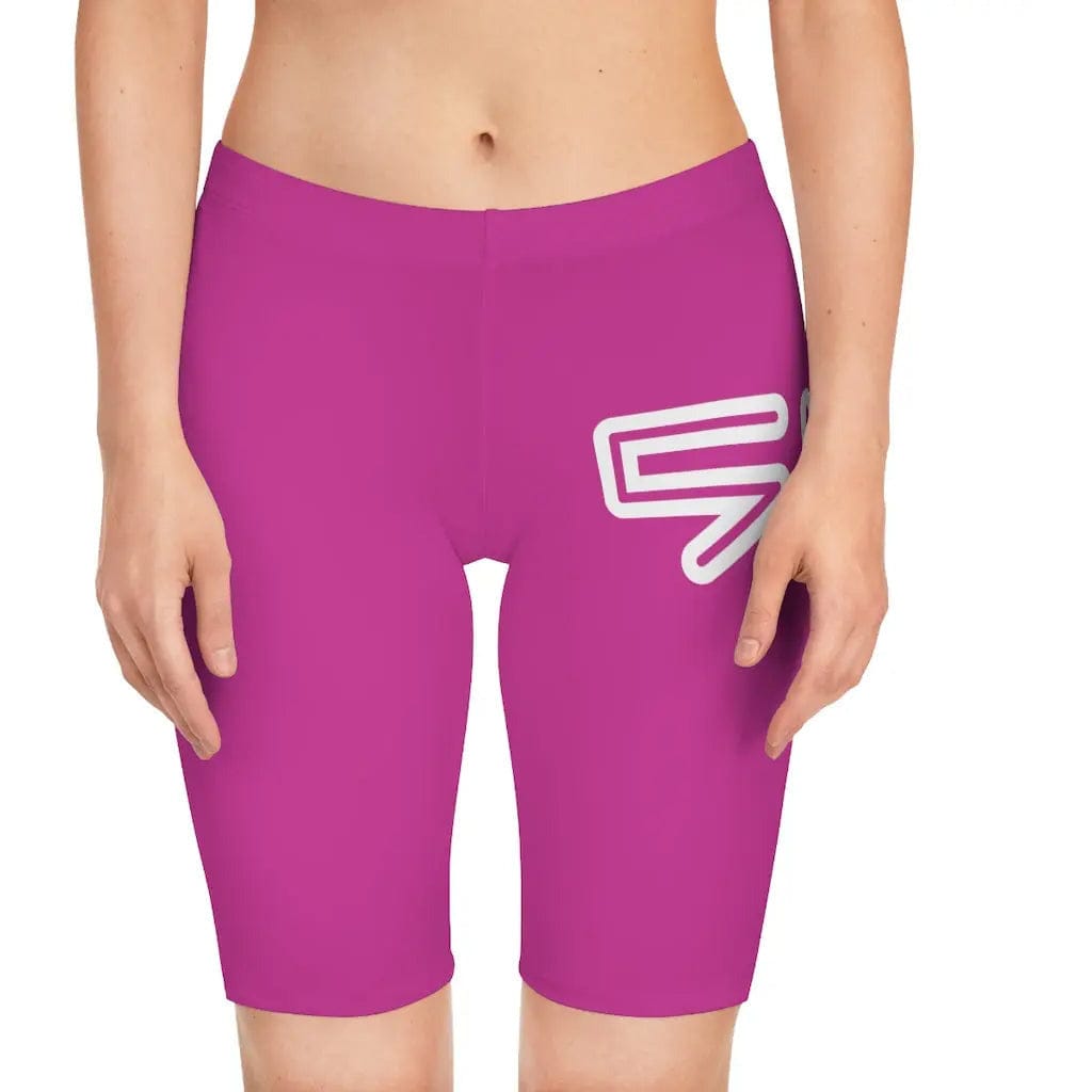 SYC- Women's Bike Shorts ( HOT PINK) Printify