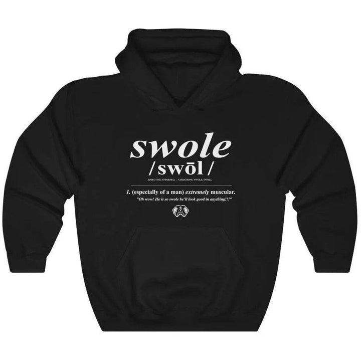 Swole Hooded Sweatshirt Printify