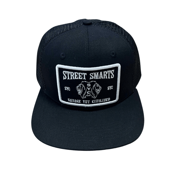 Suede- (Street Smarts hat) Black