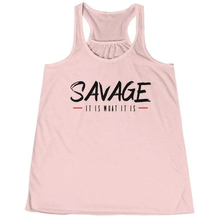 Women's Savage Racerback Tank Printify