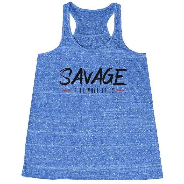Women's Savage Racerback Tank Printify