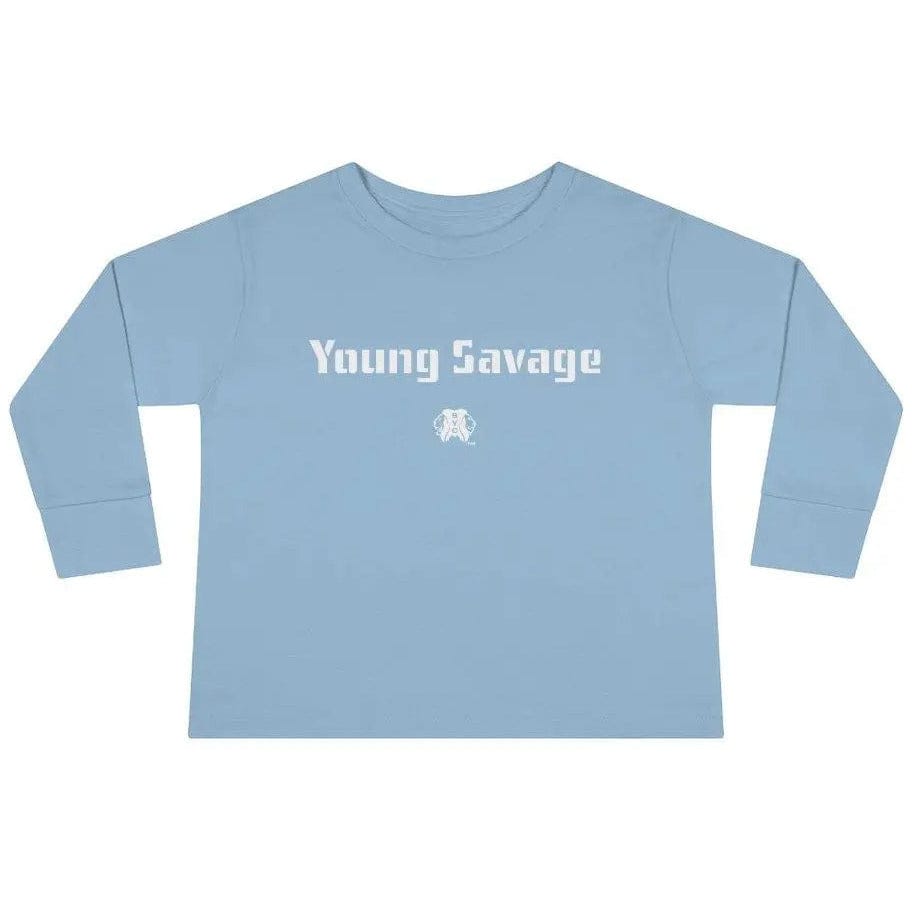 YOUNG SAVAGE-Toddler Long Sleeve Tee Printify