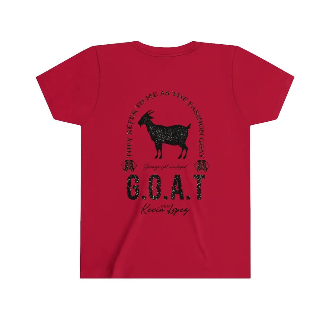 Youth Short Sleeve Tee - fashion goat Printify