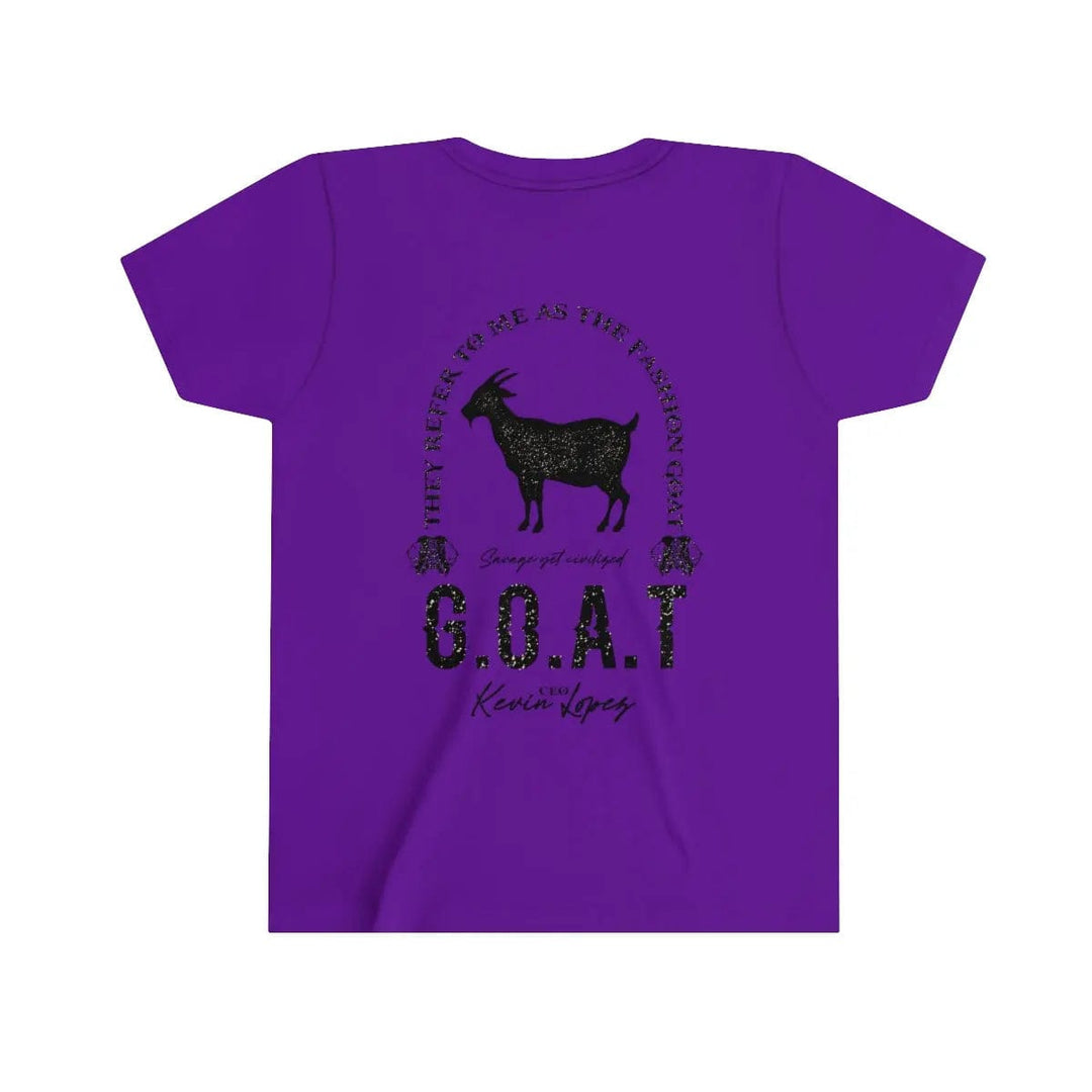 Youth Short Sleeve Tee - fashion goat Printify
