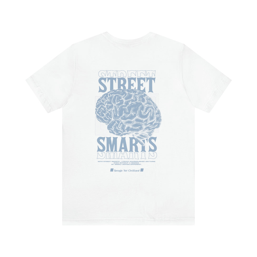 Street Smarts Jersey Short Sleeve Tee baby blue